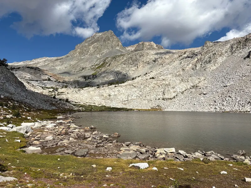 An unnamed alpine lake.