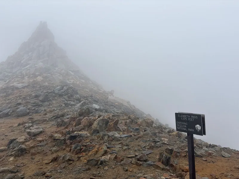 Summit of Elizabeth Pass.