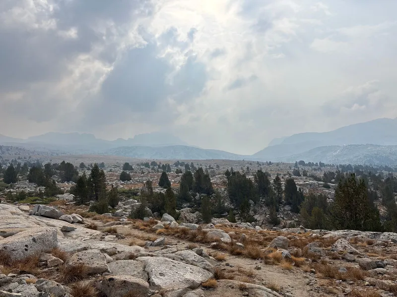 Paiute Pass in the distance.